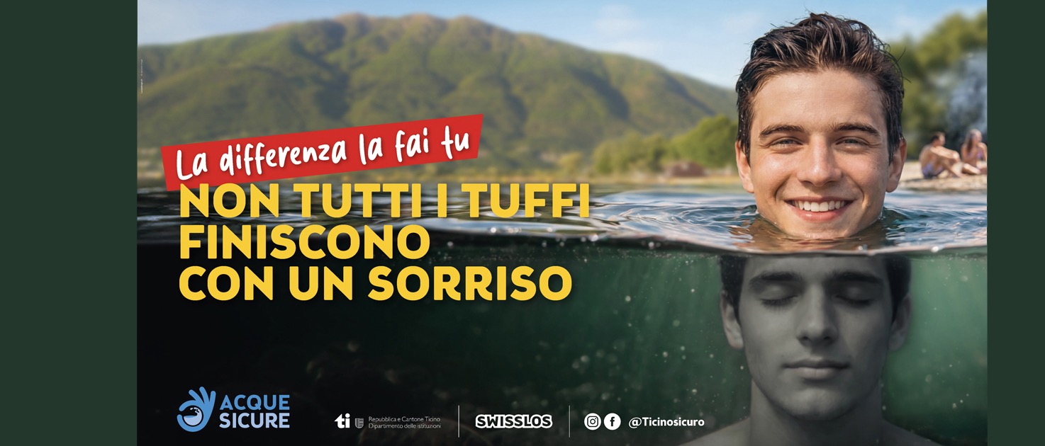 Nuova campagna cantonale "Acque sicure"